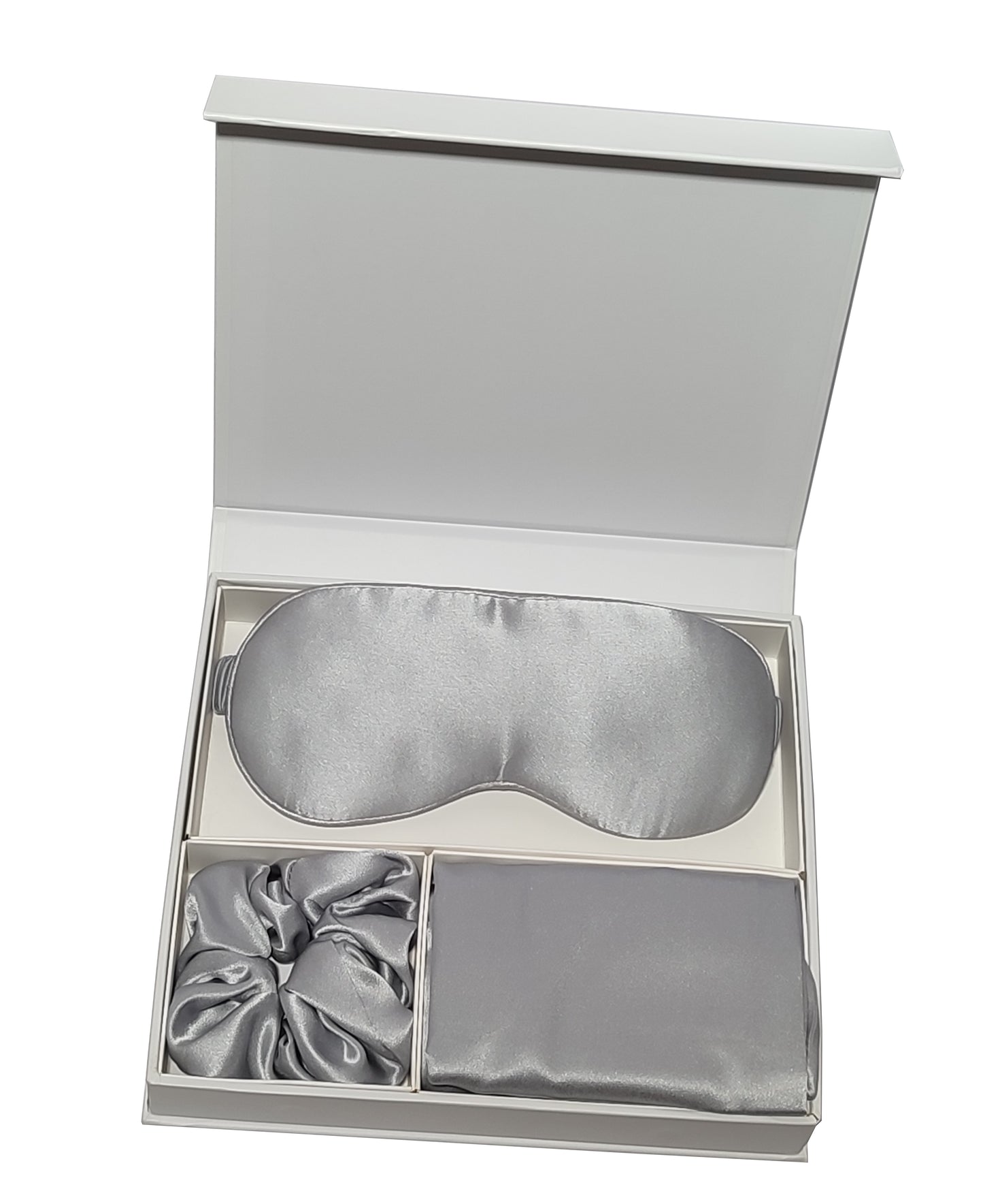 Moonstone Grey Silk Slumber Bundle