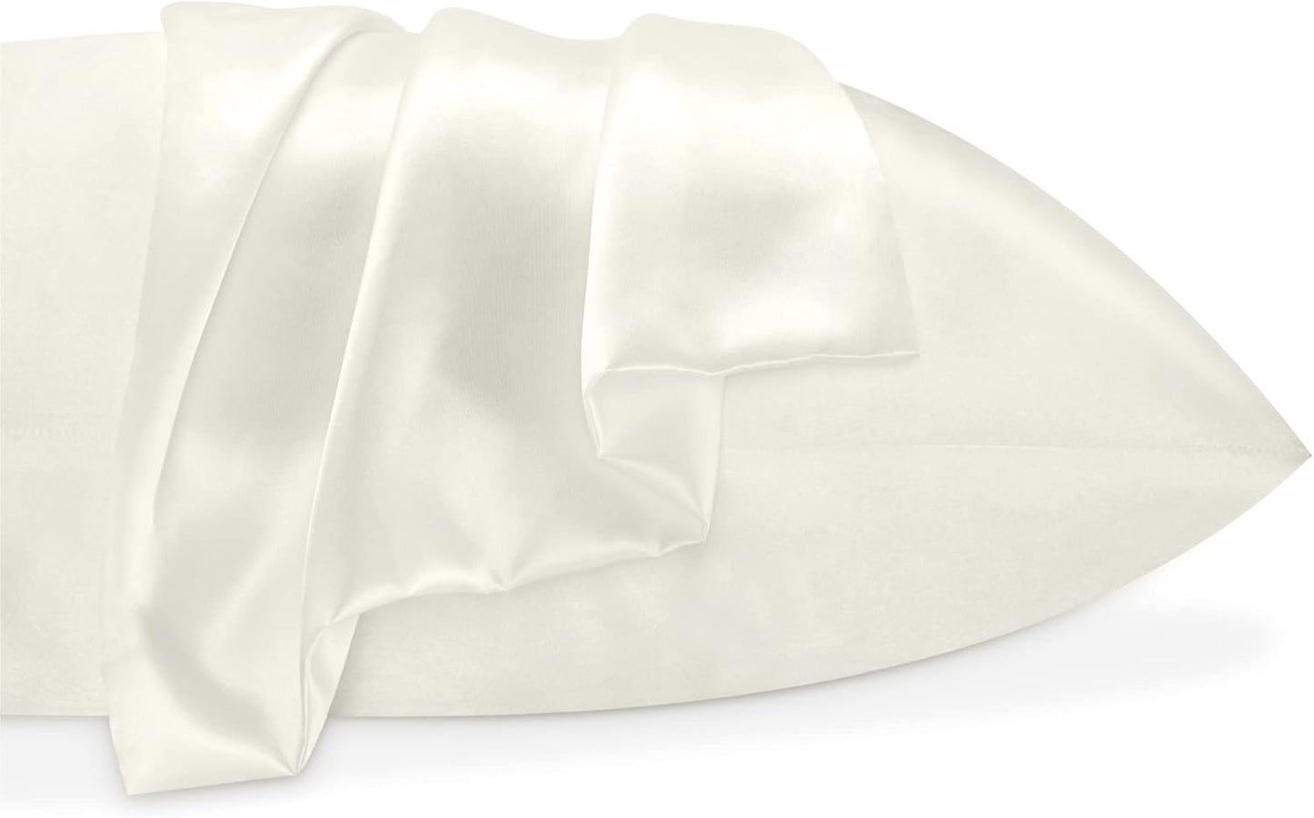Pearl White Silk Pillowcase