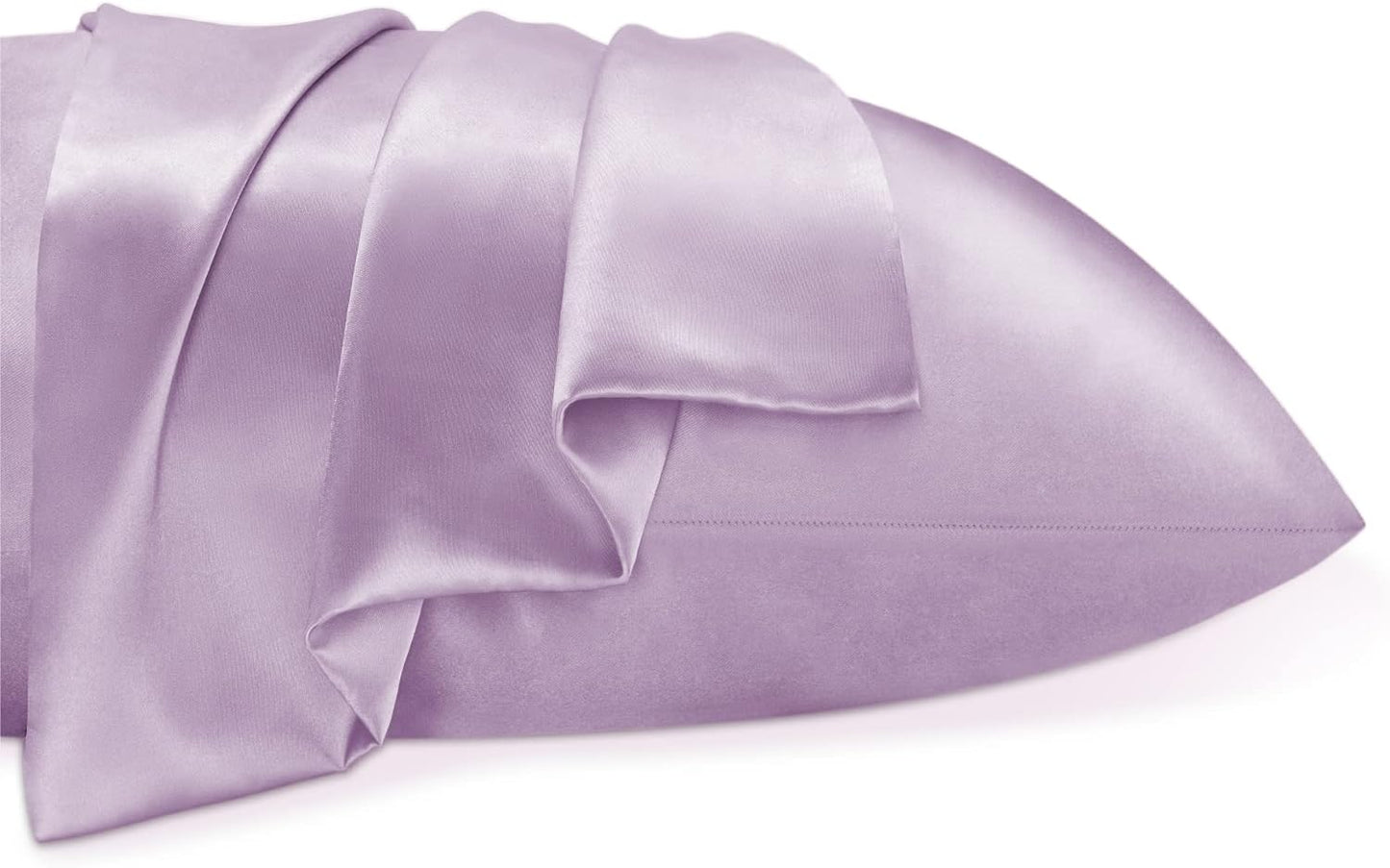 Lavender Violet Silk Pillowcase