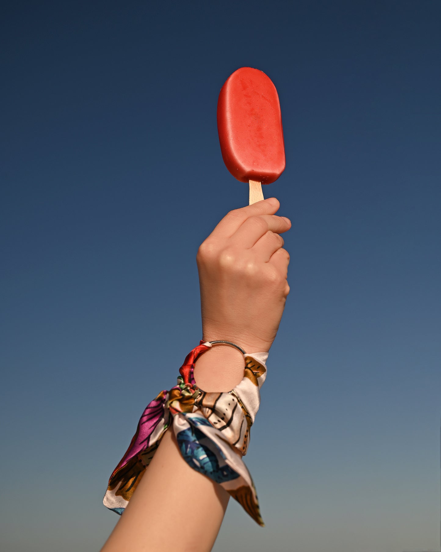 Palm Voyage Silk Bracelet
