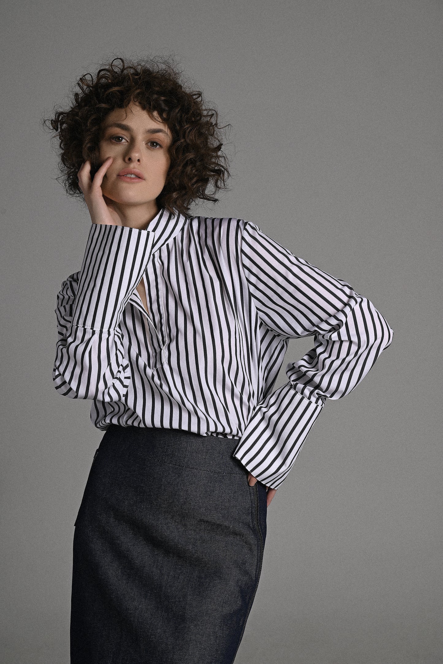 The Striped Poplin Shirt