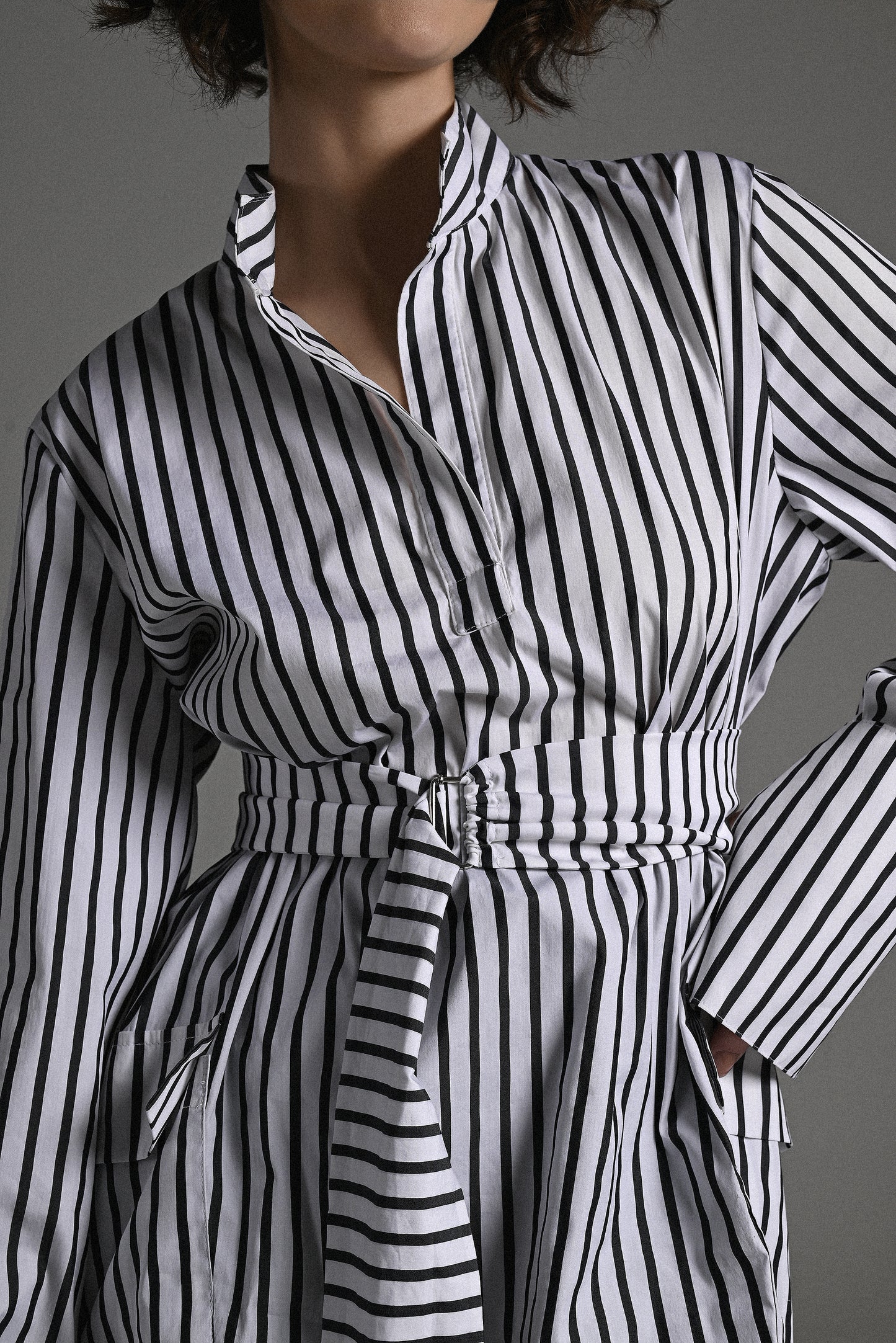 The Striped Poplin Shirt