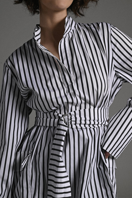 The Striped Poplin Shirt