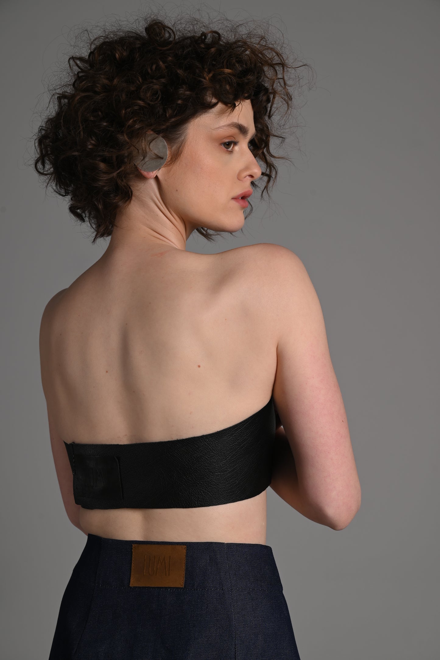 The Asymmetric Denim Skirt