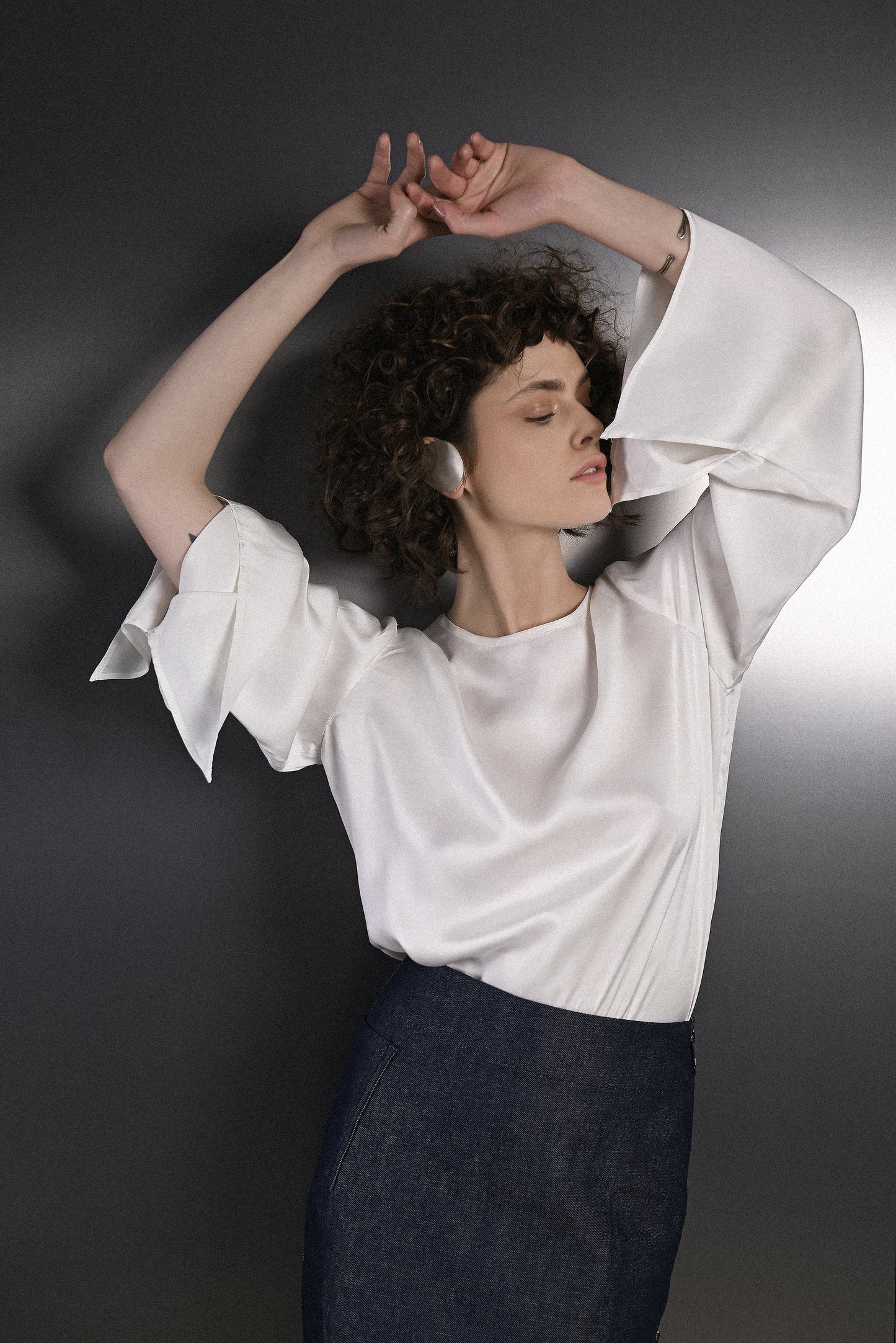 The Pearl Silk Blouse