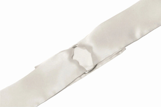 Pearl White Silk Bracelet