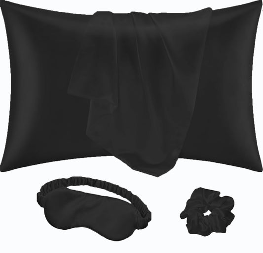 Midnight Noir Silk Slumber Bundle