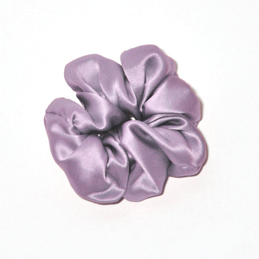 Lavender Violet Silk Scrunchie